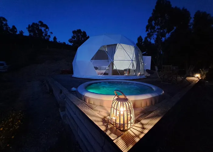 Glamping Casas Eco Natura Luxusní stan Cabrais