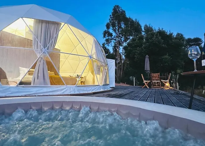 Luxusní stan Glamping Casas Eco Natura